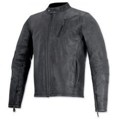 Monty Leather Jacket / Черный