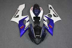 Комплект пластика для мотоцикла Suzuki GSX-R1000 05-06 Сине-Белый
