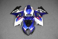 Комплект пластика для мотоцикла Suzuki GSX-R1000 07-08 Бело-Синий