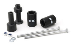 Слайдеры для мотоцикла Kawasaki Z1000 03-06 с логотипом, на раму, без резки пластика