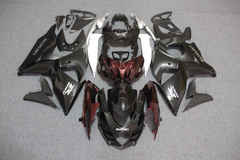 Комплект пластика для мотоцикла Suzuki GSX-R1000 09-15 Черно-Бордовый