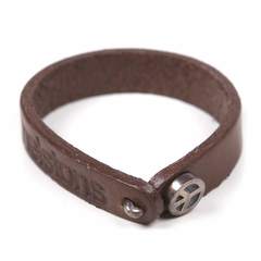 Bracelet Peace / Темно-коричневый