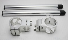 Клипоны для мотоцикла диаметром 45mm Серебряный