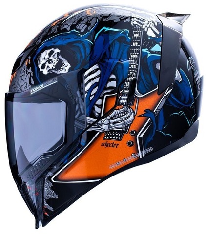 ICON AIRFLITE SKULL18 Sサイズ Купить мотошлем интеграл ICON Airflite Skull18 по цене 43 100 руб.
