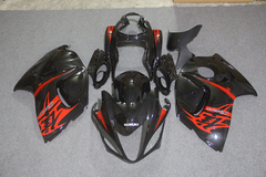 Комплект пластика для мотоцикла Suzuki GSX-R1300 08-16 Черно-Красный COLOR+