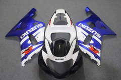 Комплект пластика для мотоцикла Suzuki GSX-R600/750 01-03 Сине-Белый COLOR+
