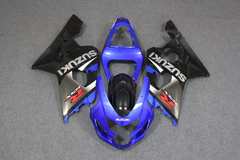 Комплект пластика для мотоцикла Suzuki GSX-R600/750 04-05 Сине-Черный