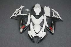 Комплект пластика для мотоцикла Suzuki GSX-R600/750 06-07 Бело-Серебрянный