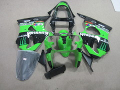 Комплект пластика для мотоцикла Kawasaki ZX-6R 00-02 Зеленый
