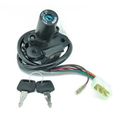 Замок зажигания с ключами для Kawasaki ZX-6R, ZZR400/600, ZX-7R 96-03, ZX-9R 98-03