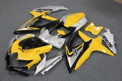 Комплект пластика для мотоцикла Suzuki GSX-R600/750 08-10 Желто-Серый