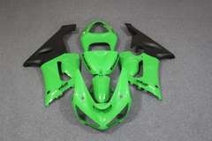 Комплект пластика для мотоцикла Kawasaki ZX-6R 05-06 Зелено-Черный