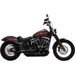 VANCE & HINES EXHAUST SSSTAGBK 18-20ST EXHAUST SYSTEM 2-2 SHORTHOTS STAGGERED BLACK