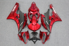 Комплект пластика для мотоцикла Yamaha YZF-R6 06-07 Красно-Черный COLOR+
