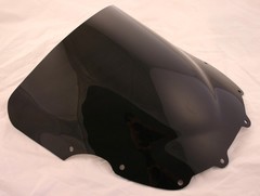 Ветровое стекло для мотоцикла Kawasaki ZZR 400/600 90-92 DoubleBubble Черное