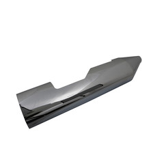 VANCE & HINES EXHAUST RIGHT SHIELD EXHAUST REAR SHIELD CHROME