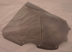 Ветровое стекло для мотоцикла Kawasaki ZZR 400/600 93-07 DoubleBubble Дымчатый