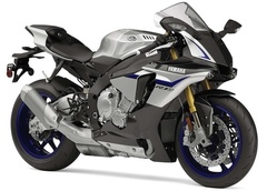 Комплект пластика для мотоцикла Yamaha YZF-R1 15-16 Серо-Черно-Синий (заводской)