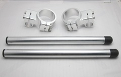 Клипоны для мотоцикла диаметром 50mm Серебряный