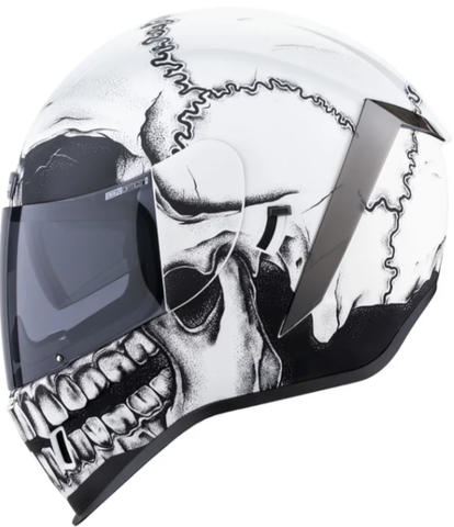 Купить мотошлем интеграл ICON Airflite Skull18 по цене 43 100 руб.