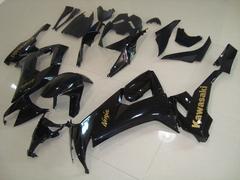 Комплект пластика для мотоцикла Kawasaki ZX-6R 09-12 Черный