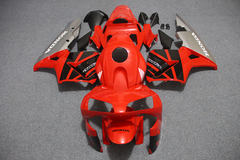 Комплект пластика для мотоцикла Honda CBR 600 RR 03-04 Красно-Черный Серый плуг