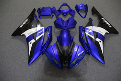 Комплект пластика для мотоцикла Yamaha YZF-R6 08-15 Сине-Бело-Черный