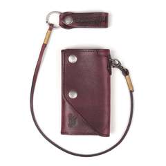 Old Wallet Cuir + Lacet / Бордовый