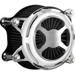 VANCE & HINES AIR CLEANER VO2X CH E-FL Air Cleaner VO2 "X" Chrome E-FL