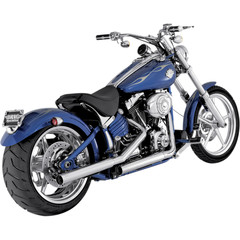 VANCE & HINES MUFFLER STR-CUT 07-17FLST MUFFLER STRAIGHTSHOTS HS CHROME