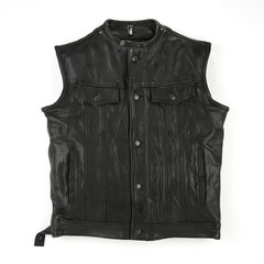 Waistcoat 2 Cuir Plain / Черный