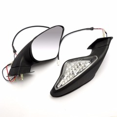 Зеркала для мотоцикла Ducati 848, 1098, 1198 с поворотниками