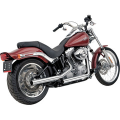 VANCE & HINES MUFFLER S00-06 FXST/FLSTC MUFFLER STRAIGHTSHOTS HS CHROME