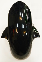 Крыло переднего колеса Yamaha YZF-R6 2005 Черное