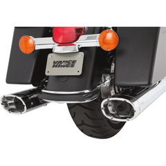 VANCE & HINES MUFFLER M-OVL 09-13FL 96 MUFFLER EC MONSTER OVAL SLIP ON CHROME