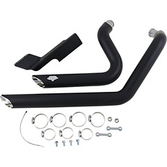 VANCE & HINES EXHAUST SSSTAGBK 14-20 XL EXHAUST SYSTEM SHORTSHOTS STAGGERED BLACK