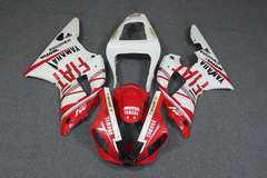 Комплект пластика для мотоцикла Yamaha YZF-R1 00-01 Fiat Красный