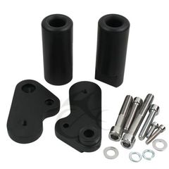 Слайдеры для мотоцикла Yamaha YZF-R1 09-14, на раму, без резки пластика