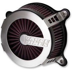 VANCE & HINES AIR CLEANER CAGE 17-20 FL AIR INTAKE KIT VO2 CAGE FIGHTER BRUSHED