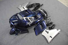 Комплект пластика для мотоцикла Kawasaki ZZR400/600 93-07 Сине-Серебристый