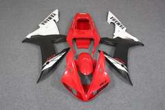 Комплект пластика для мотоцикла Yamaha YZF-R1 02-03 Красно-Черно-Белый