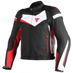 Veloster Tex Jacket / Черно-бело-красный