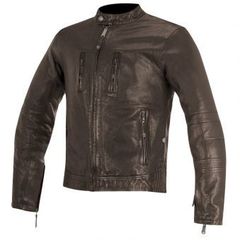 Brass Leather Jacket / Коричневый