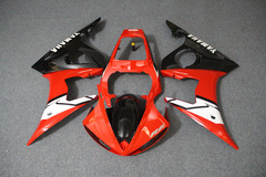 Комплект пластика для мотоцикла Yamaha YZF-R6 05 Красно-Черный