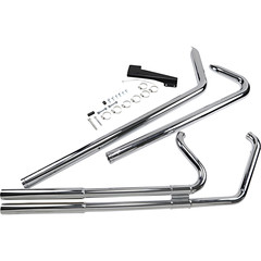VANCE & HINES EXHAUST BG-S LONG 86-11ST EXHAUST BIG SHOTS LONG CHROME