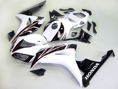 Комплект пластика для мотоцикла Honda CBR 1000RR 06-07 Черно-белый
