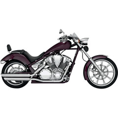 VANCE & HINES MUFFLERS FURY 1300 CHR MUFFLER TWIN SLASH CHROME