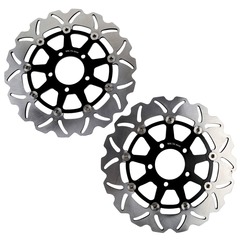 Тормозные диски передние для мотоцикла (2шт.) для Suzuki DL V-Strom 650 04-06, 1000 02-10