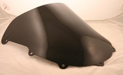 Ветровое стекло для мотоцикла Suzuki GSX-R600/750 SRAD 96-00 DoubleBubble Черное