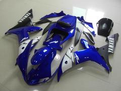 Комплект пластика для мотоцикла Yamaha YZF-R1 04-06 Синий (чёрный плуг)